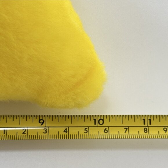 Quackers Duck Yellow Body Orange Beak Feet 1998 10" Vintage TY Beanie Buddy - Picture 11 of 11